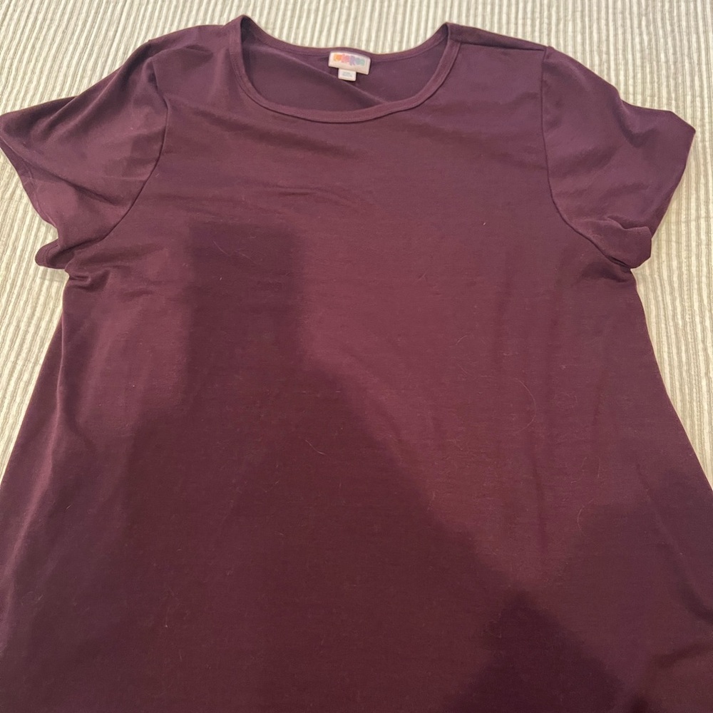 LulaRoe short sleeve tunic - size 2X